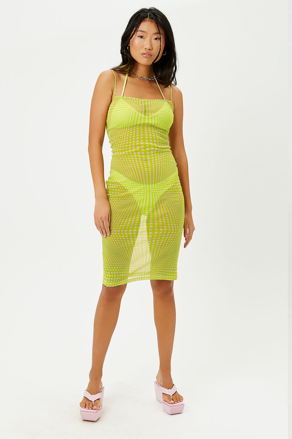 Alternative view of Dixie Mesh Dress - Yuma