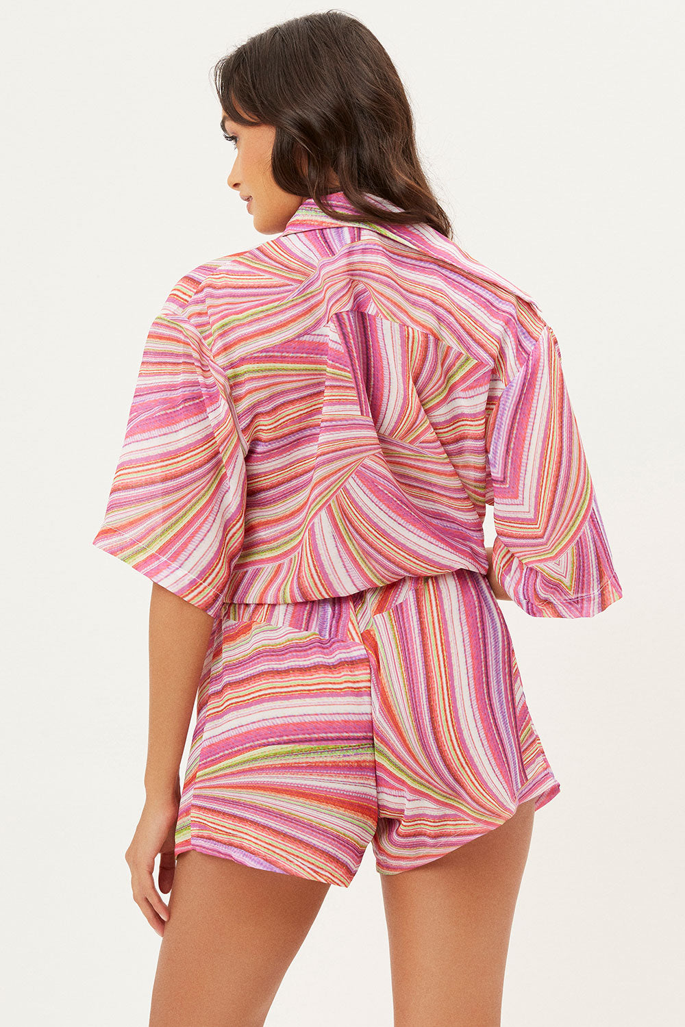 Alternative view of Fifi Sustainable Shorts - Dance Pink