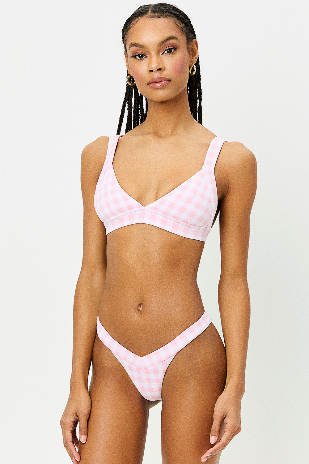 Alternative view of Georgia Skimpy Bikini Bottom - Pink Picnic