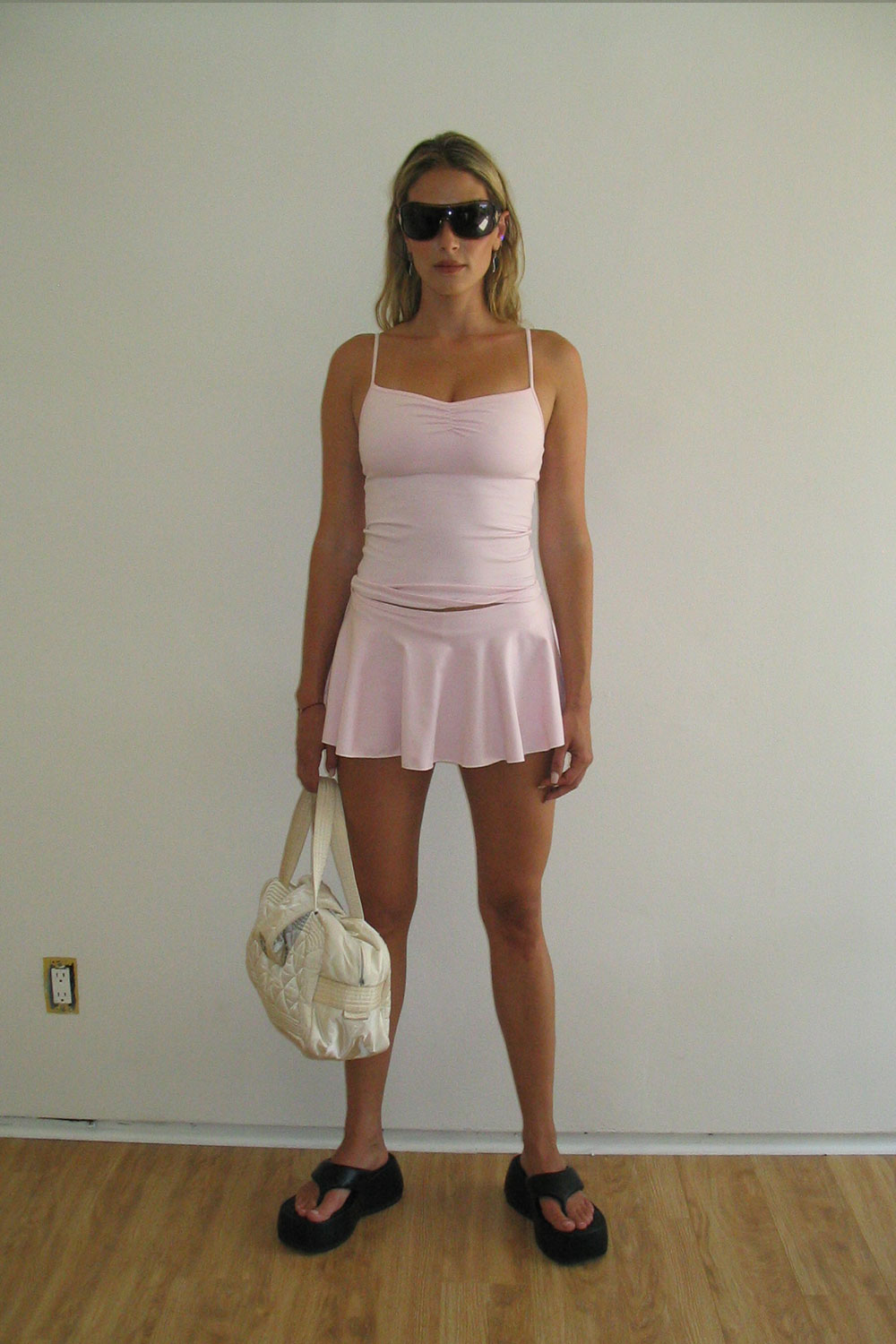 Alternative view of Giselle Tank - Icy Pink