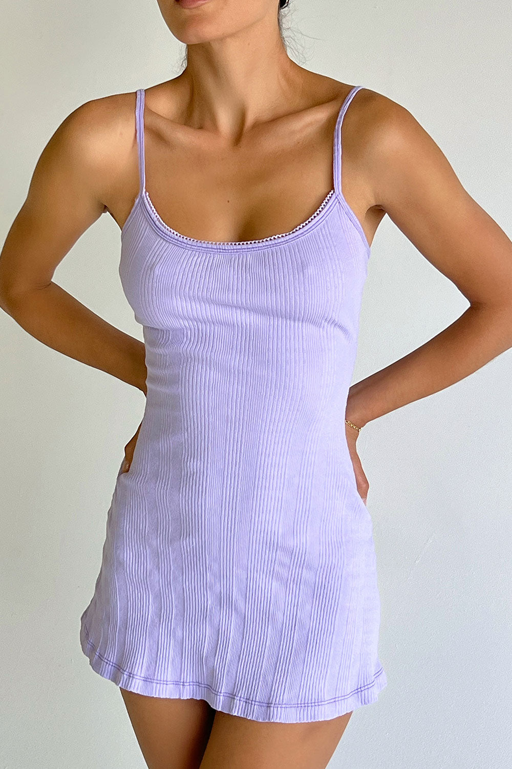 Gwyneth Lounge Mini Dress - Violetta - Image 5