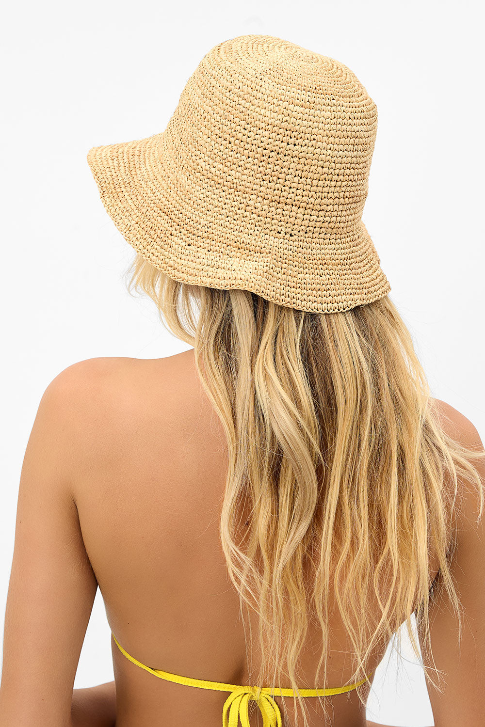 Alternative view of Jax Bucket Hat - Rafia
