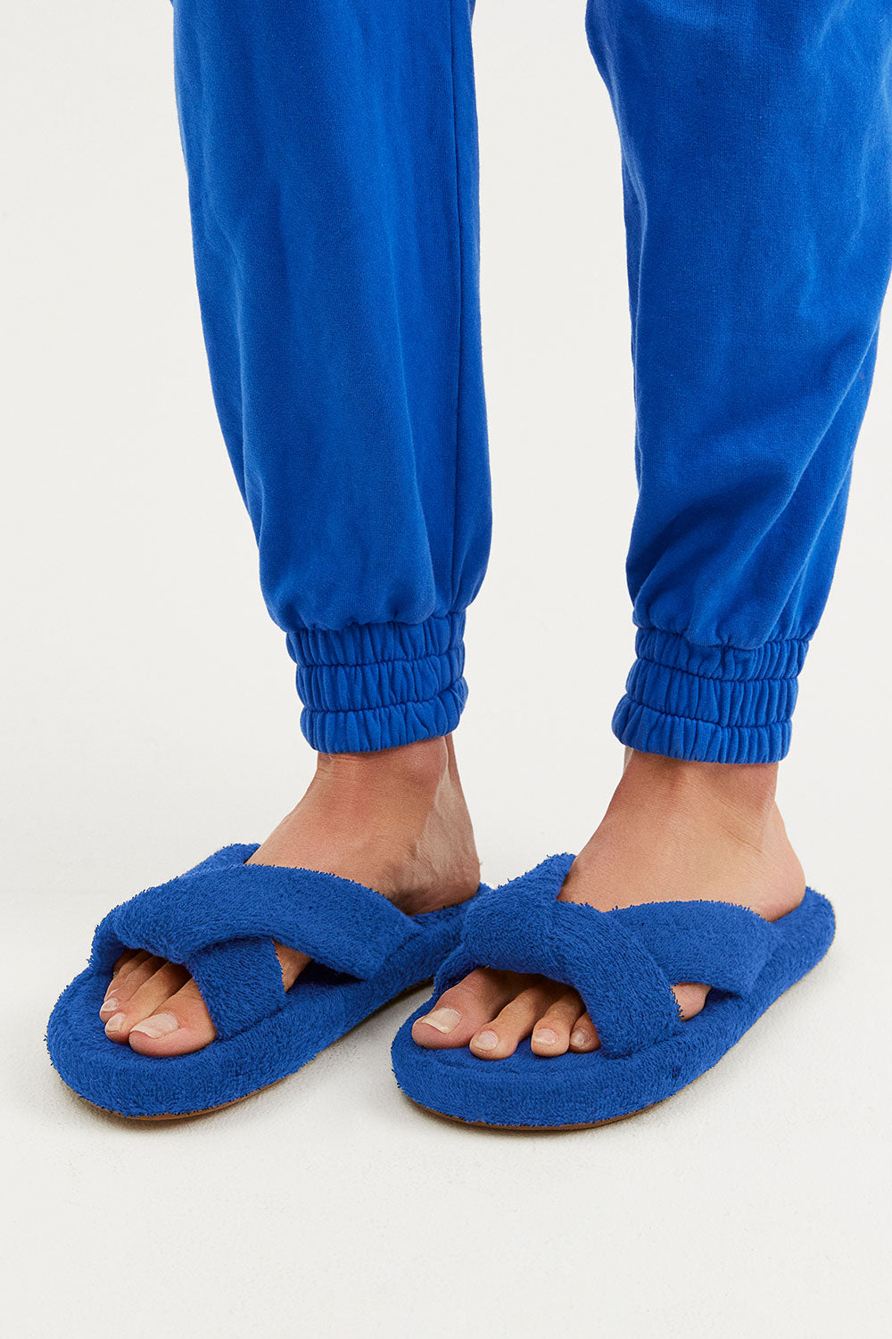 Alternative view of Juna Terry Slide Sandal - Pacific