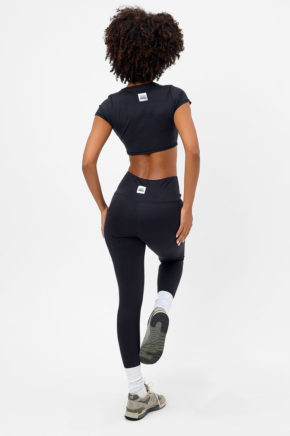 Lively High Waist Legging - Black - Image 2