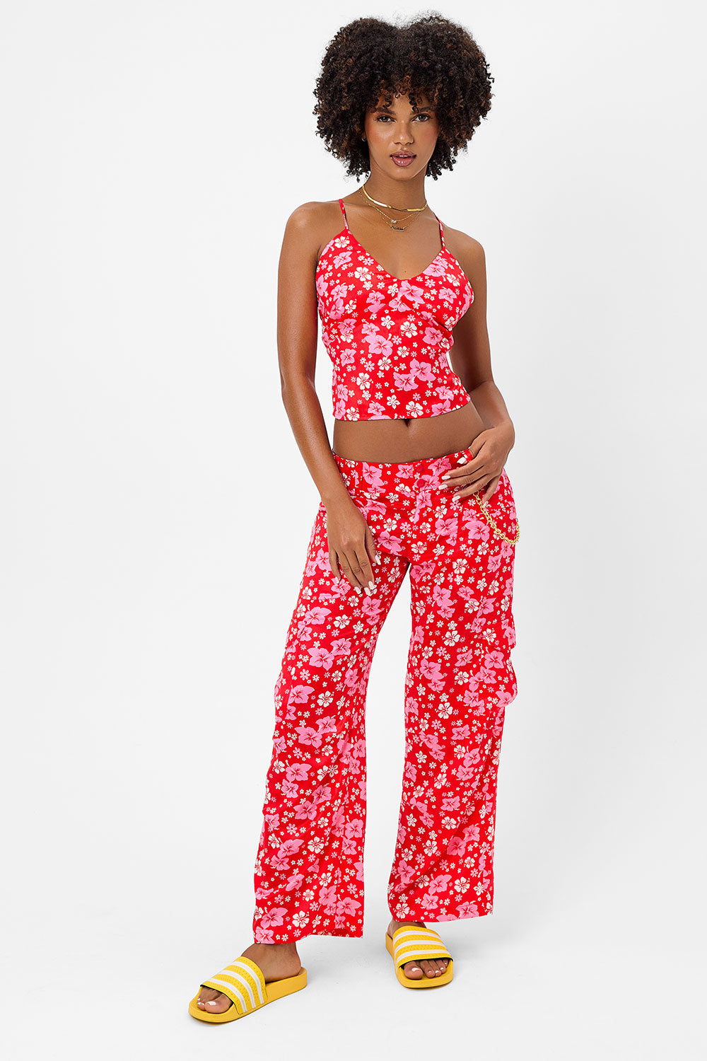 Macey Satin Halter Top - Coconut Girl - Image 4