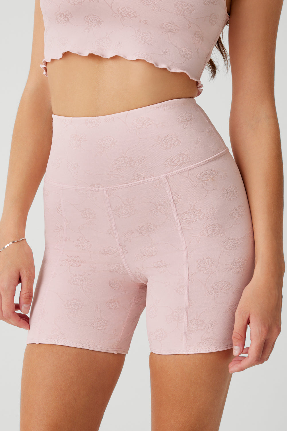 Alternative view of Marabelle High Waist Short - Pink Petals