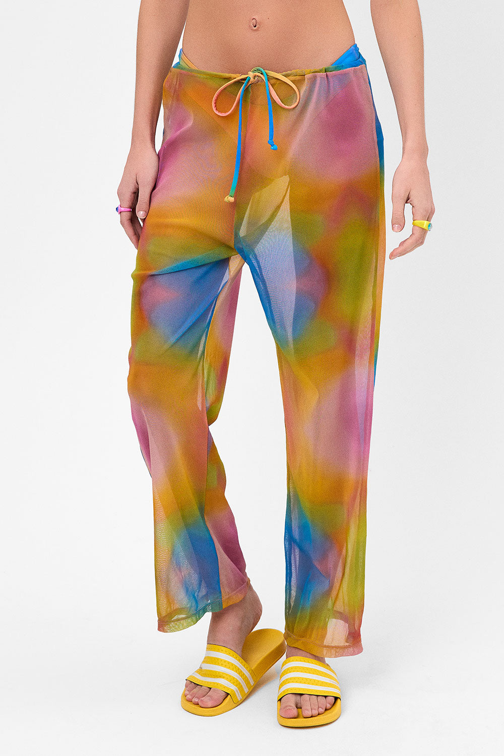 Michelle Low Rise Wide Leg Pants - Serotonin - Image 3