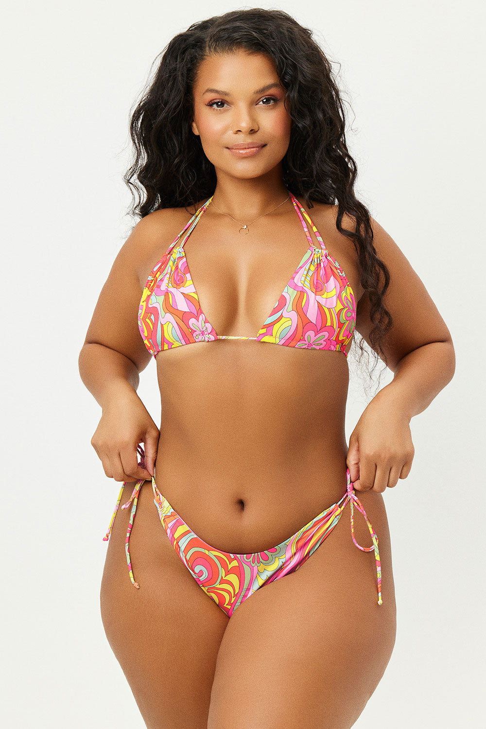 Alternative view of Sand Halter Bikini Top - Far Out