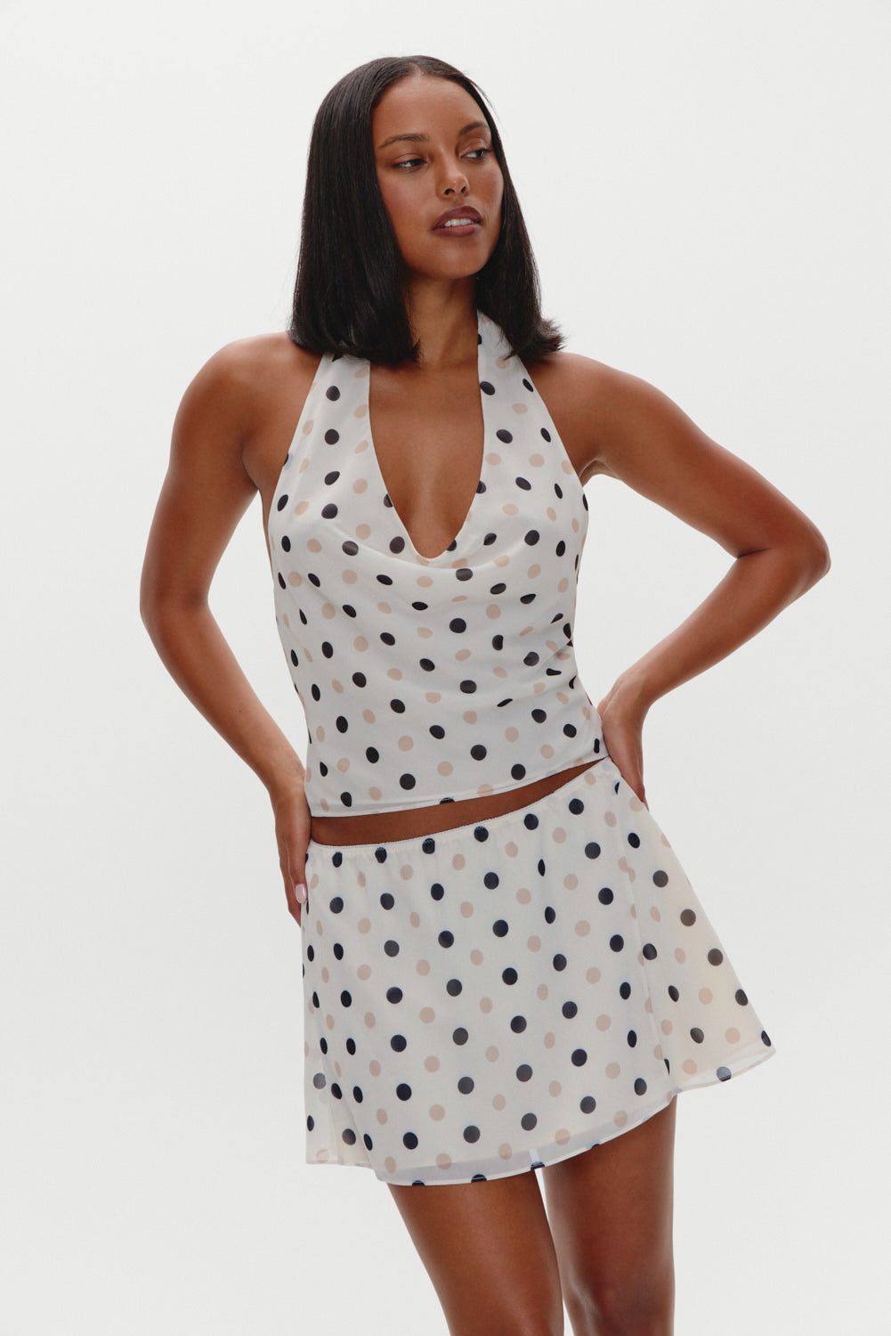 Alternative view of Serenity Halter Top - Moonstone
