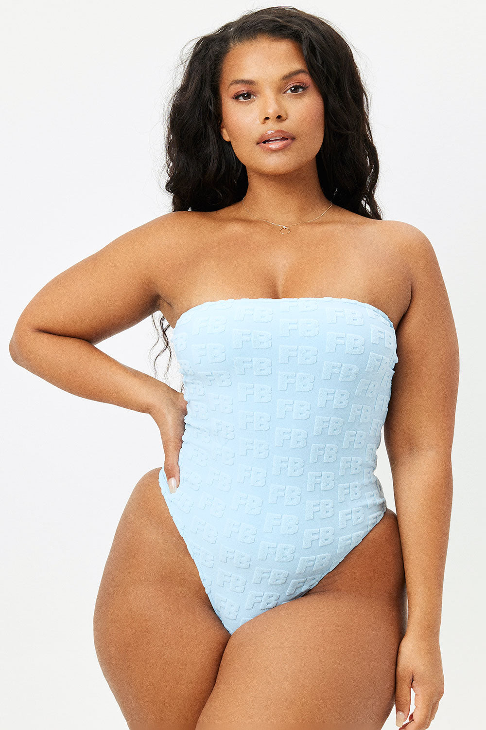 Alternative view of Stella Terry Strapless One Piece Swimsuit - Signature Terry