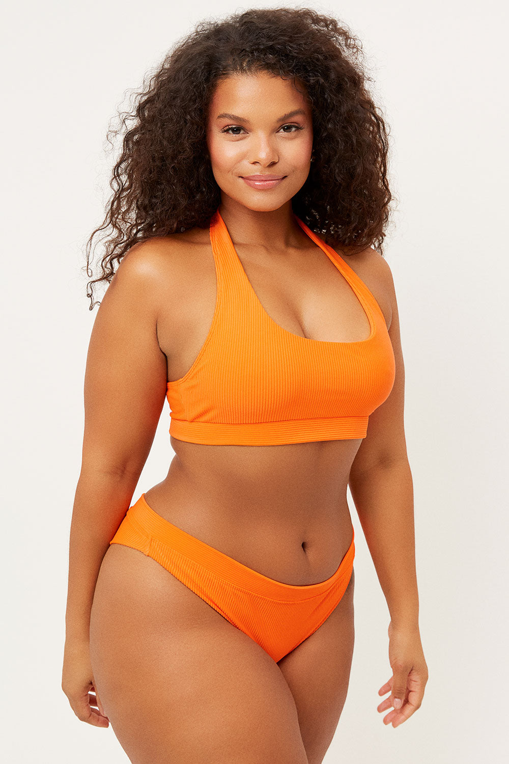 Alternative view of Stevie Halter Scoop Bikini Top - Marmalade