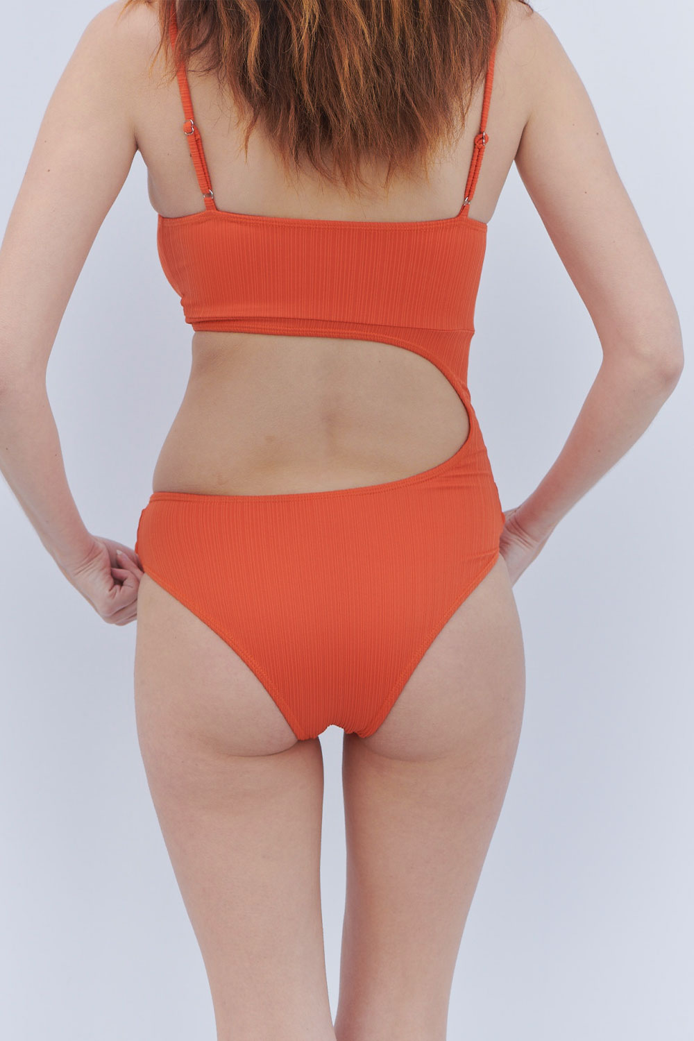 Alternative view of Thea Plissé Cut Out One Piece Swimsuit - Mango