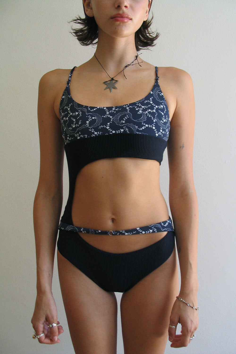 Thea Ribbed Bandana One Piece Swimsuit - Dixie - Image 4