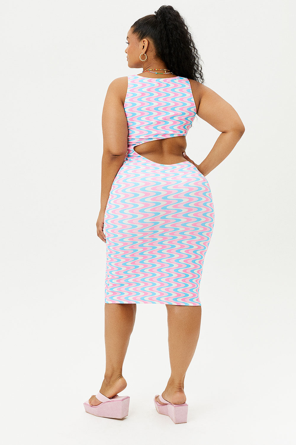 Twelve Terry Dress - Sister Swirl - Image 4