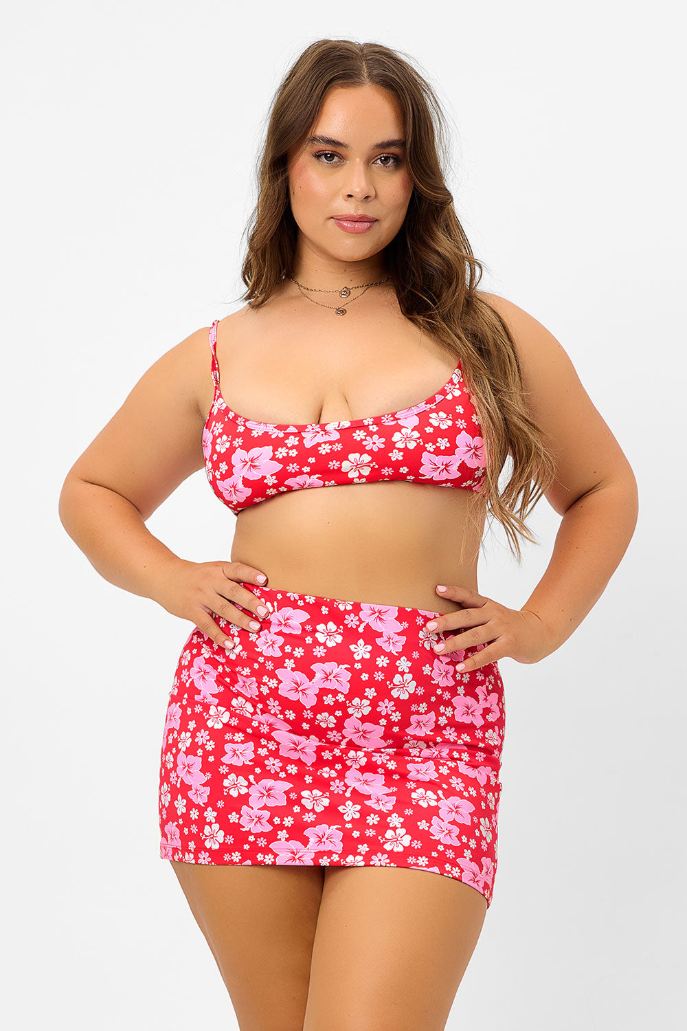 Alternative view of Windward Floral Skirt - Coconut Girl