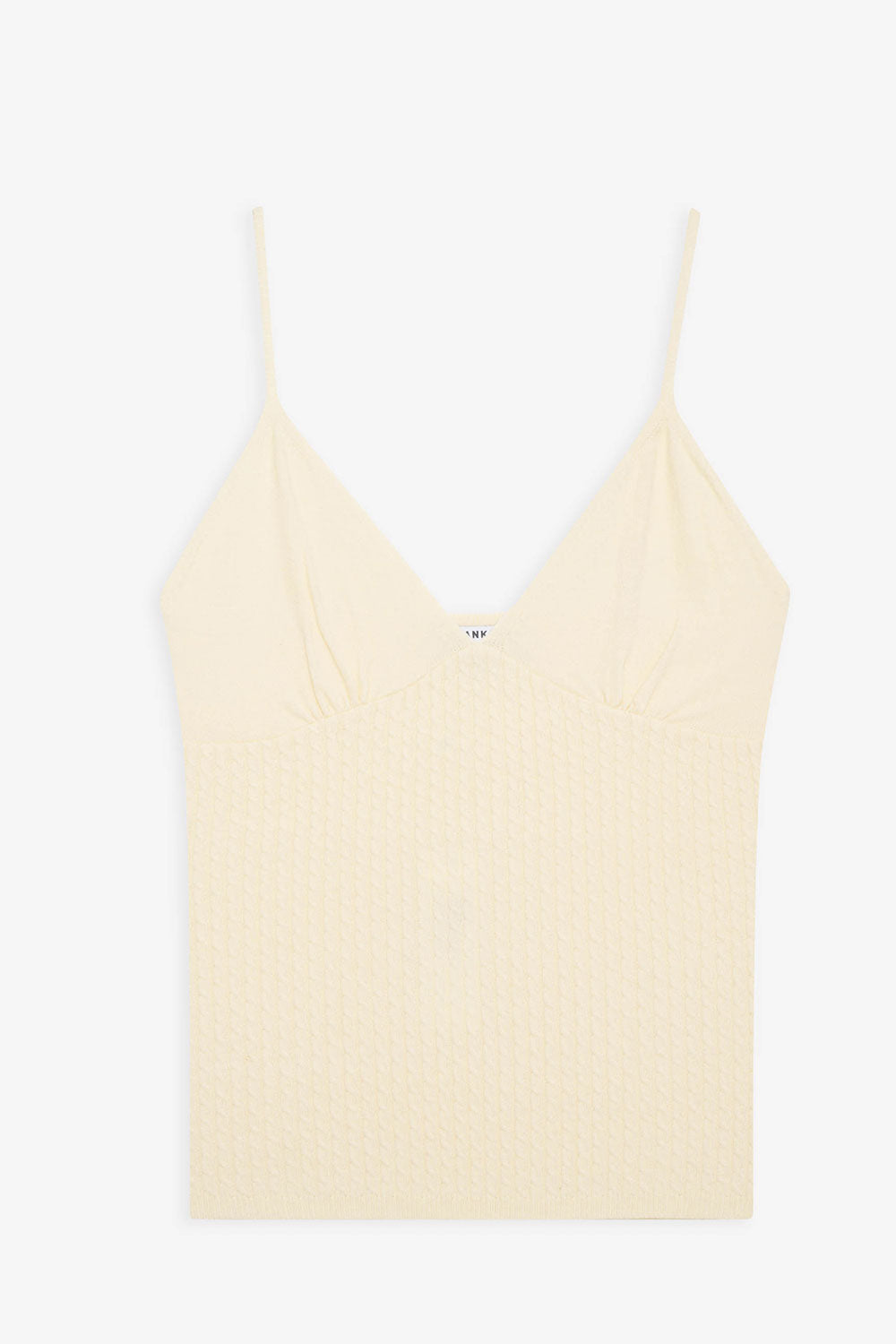 Alternative view of Xavier Cable Cloud Knit Camisole - French Vanilla