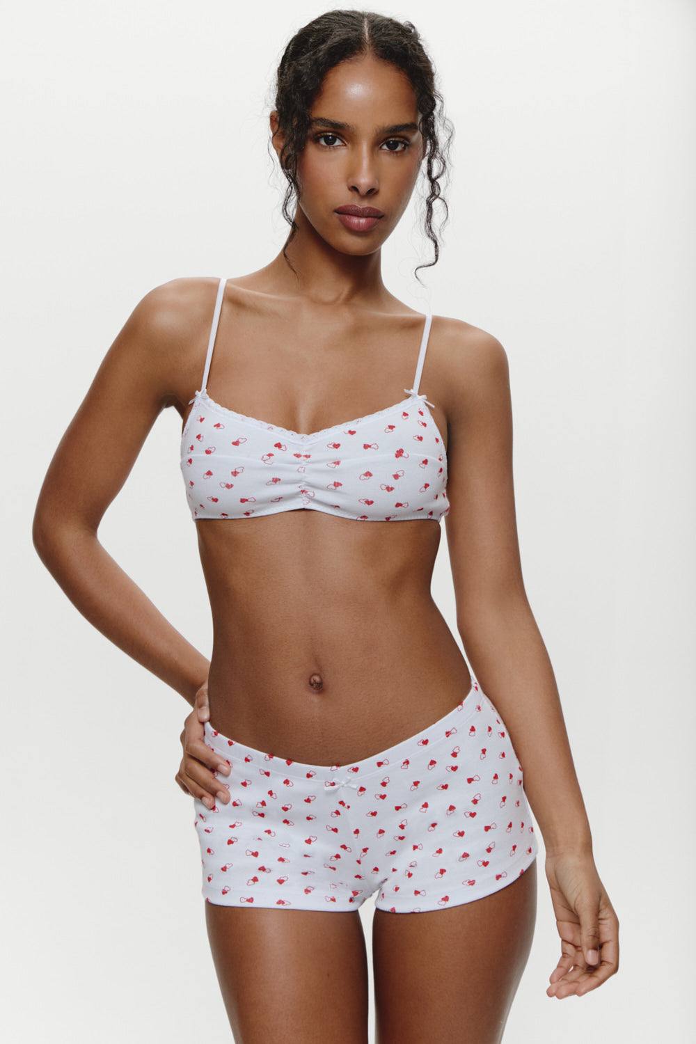 Lulu Cotton Bralette - Sunday Love - Image 6