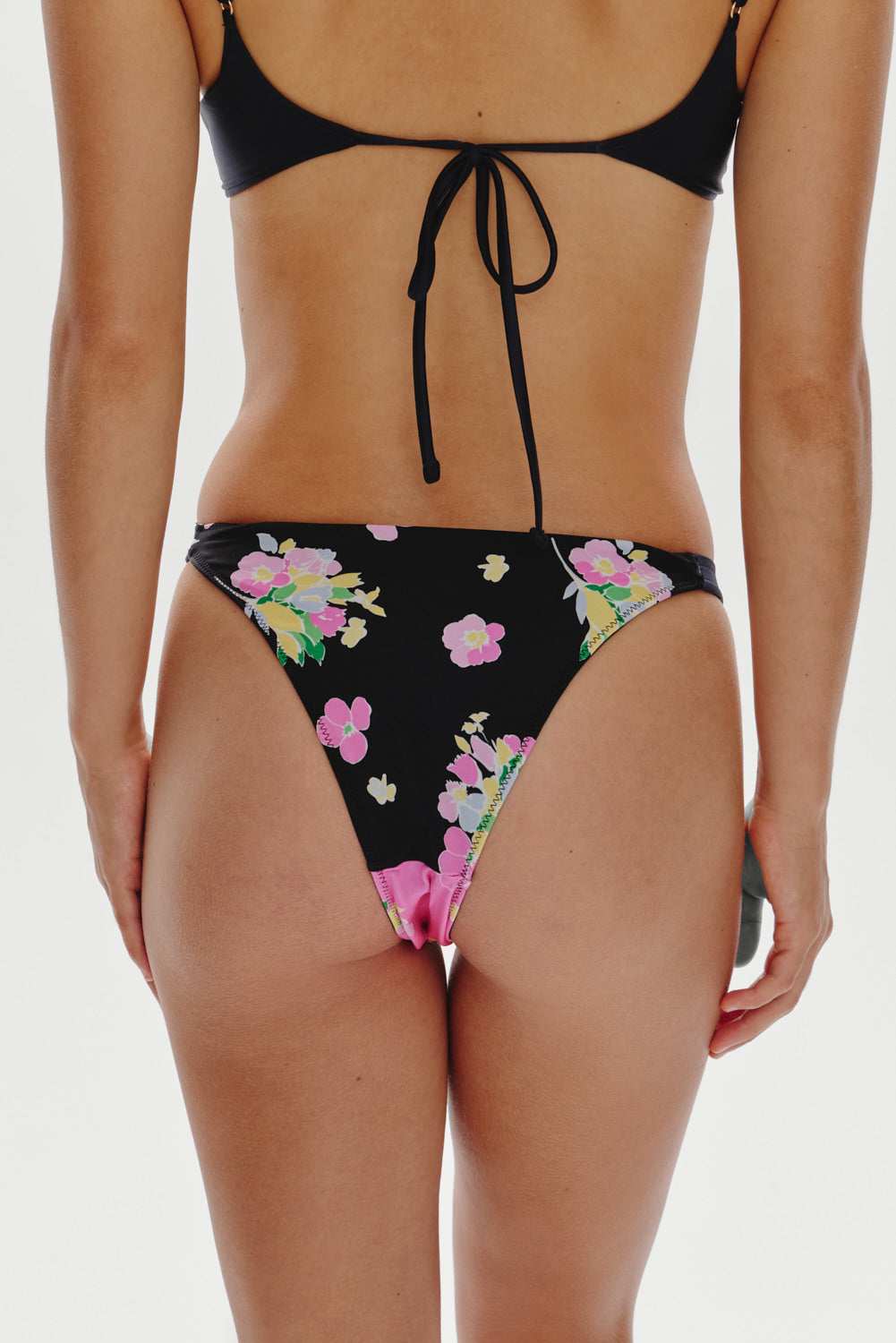 Amore Cheeky Bikini Bottom - Midnight Blossom - Image 5