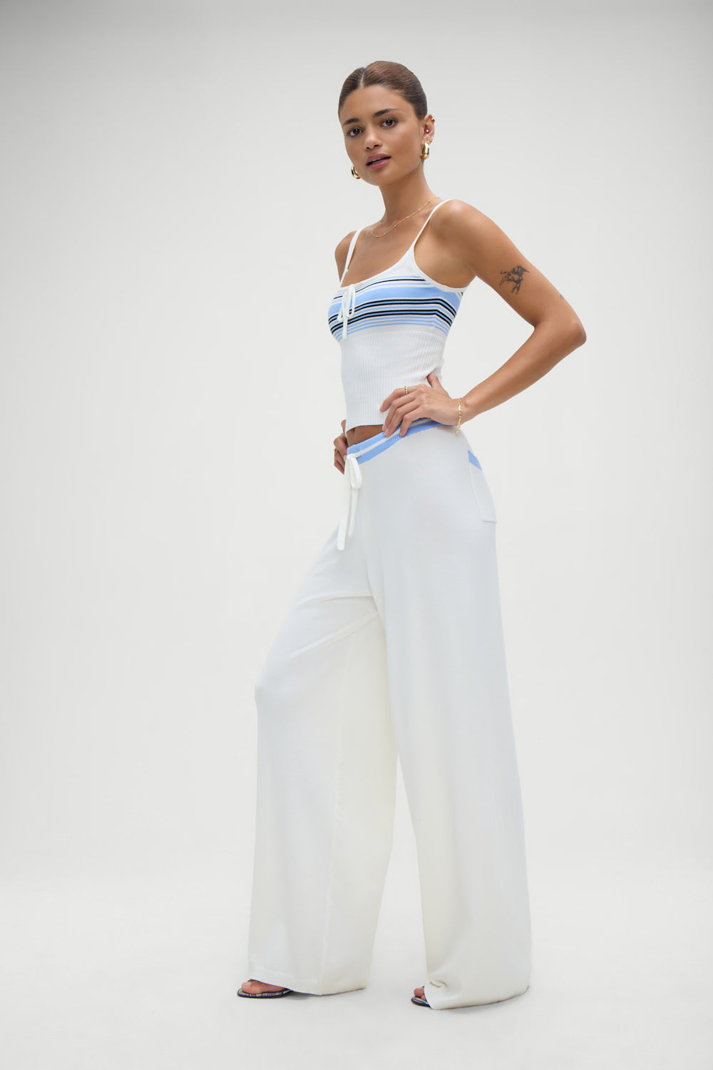 Alternative view of Barrymore Knit Pants - Hampton Stripe