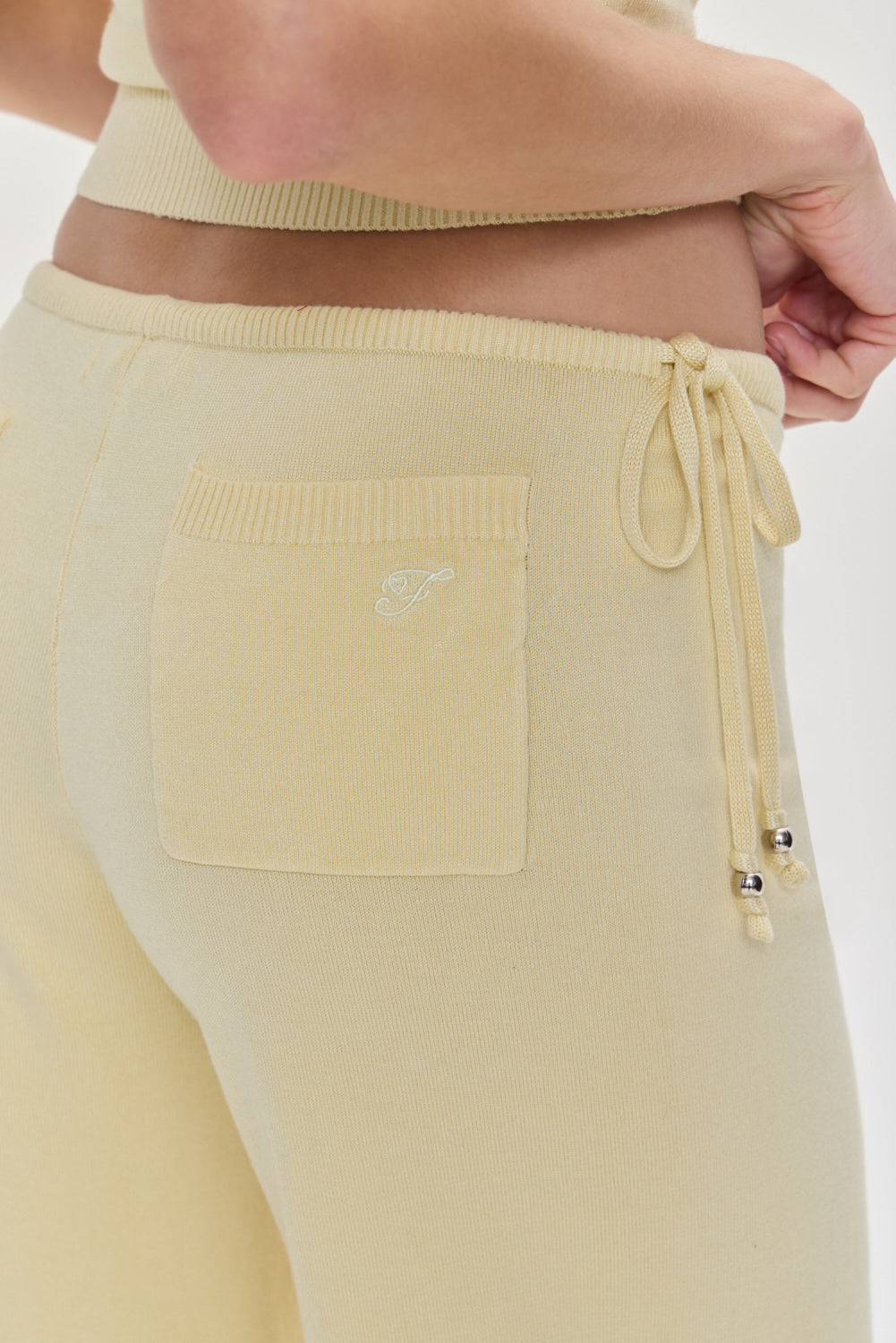 Alternative view of Breeze Low Rise Knit Pants - Buttercup