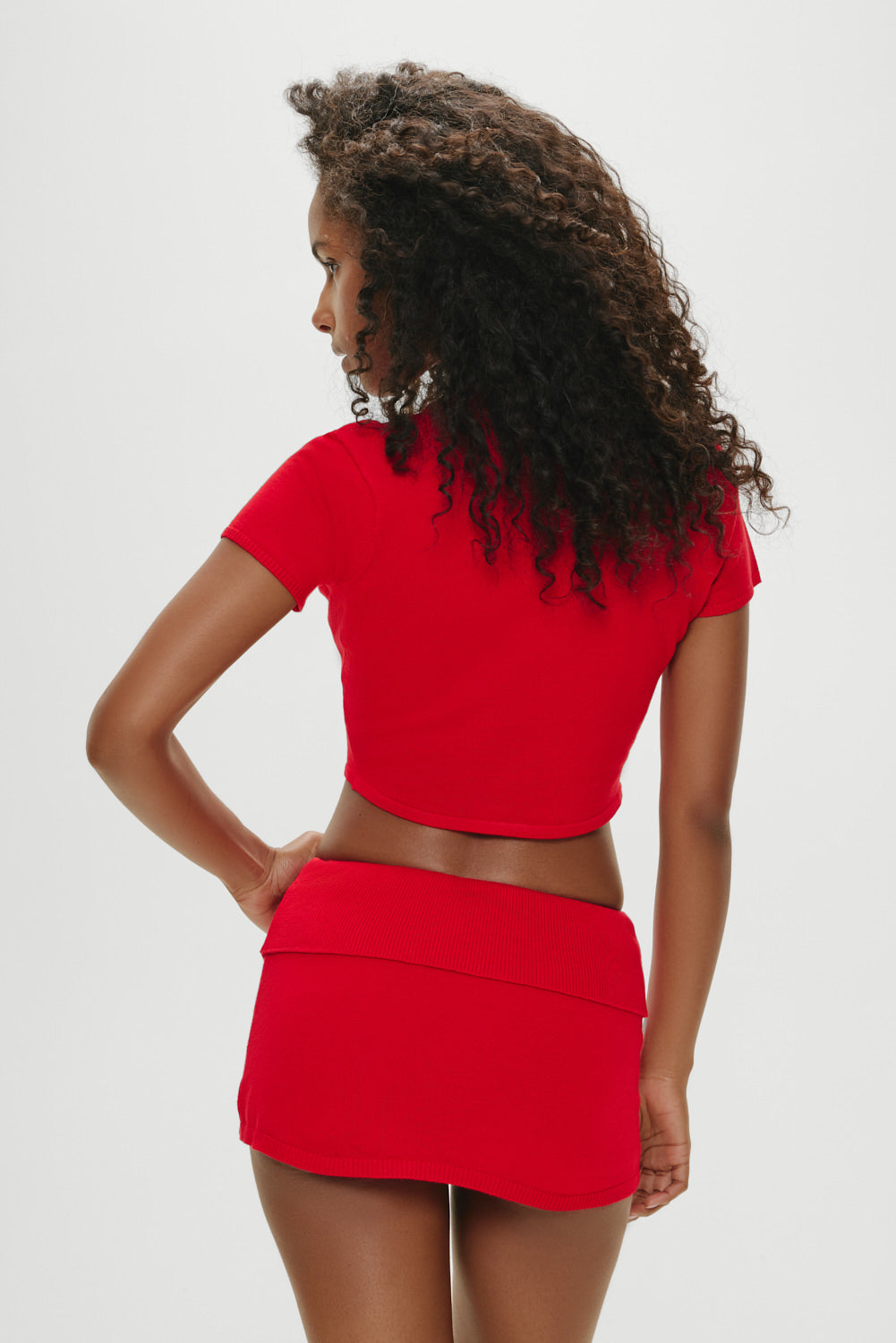 Alternative view of X Khy Briar Cloud Knit Skirt - Heartstrings