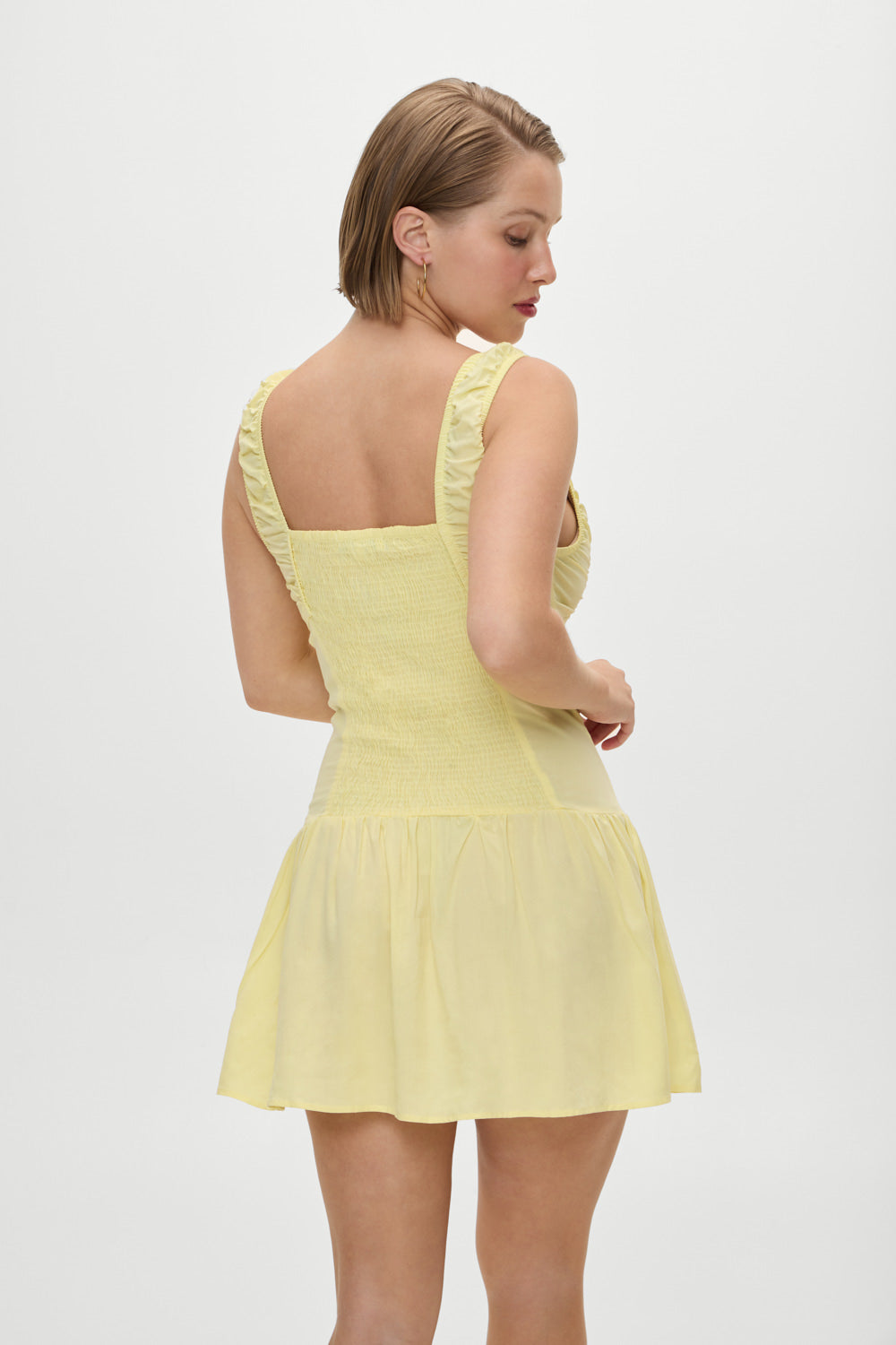 Christa Mini Dress - Sunflower - Image 4