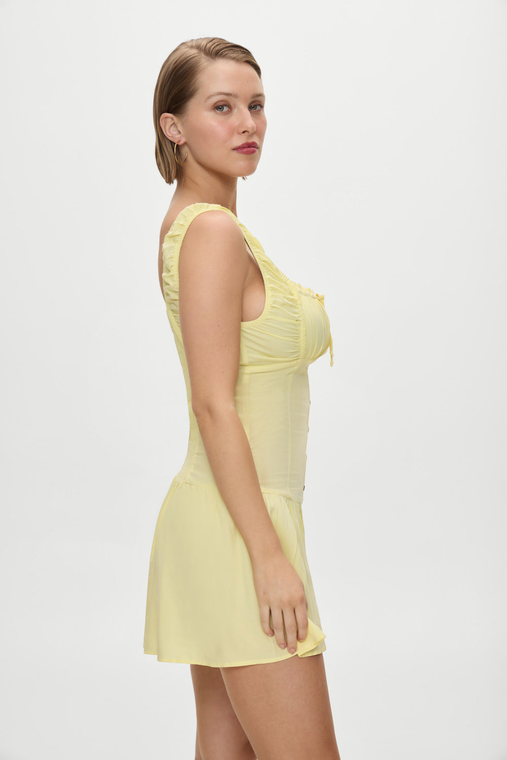 Christa Mini Dress - Sunflower - Image 6