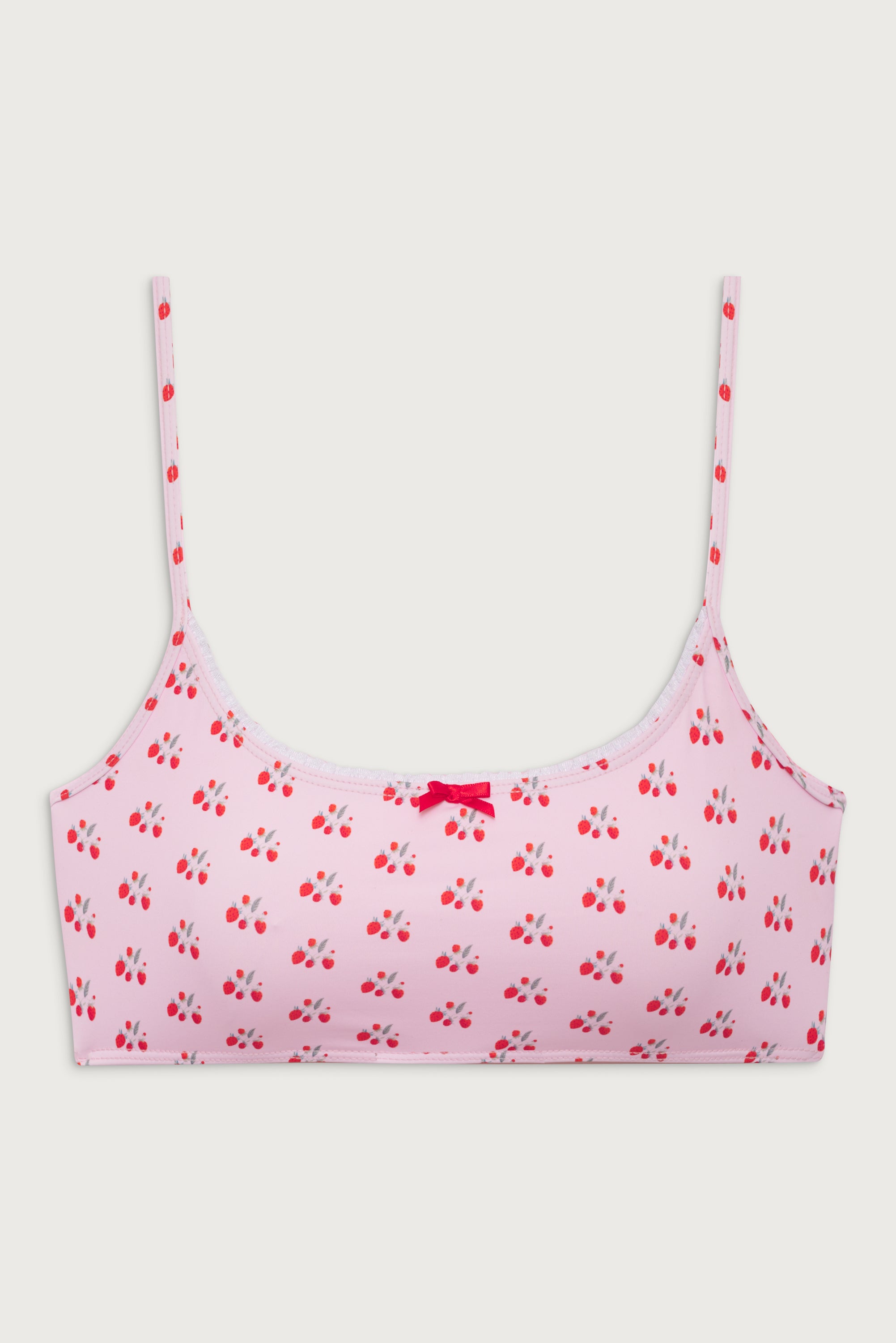 Alternative view of Dallas Bralette Bikini Top - Baby Berry
