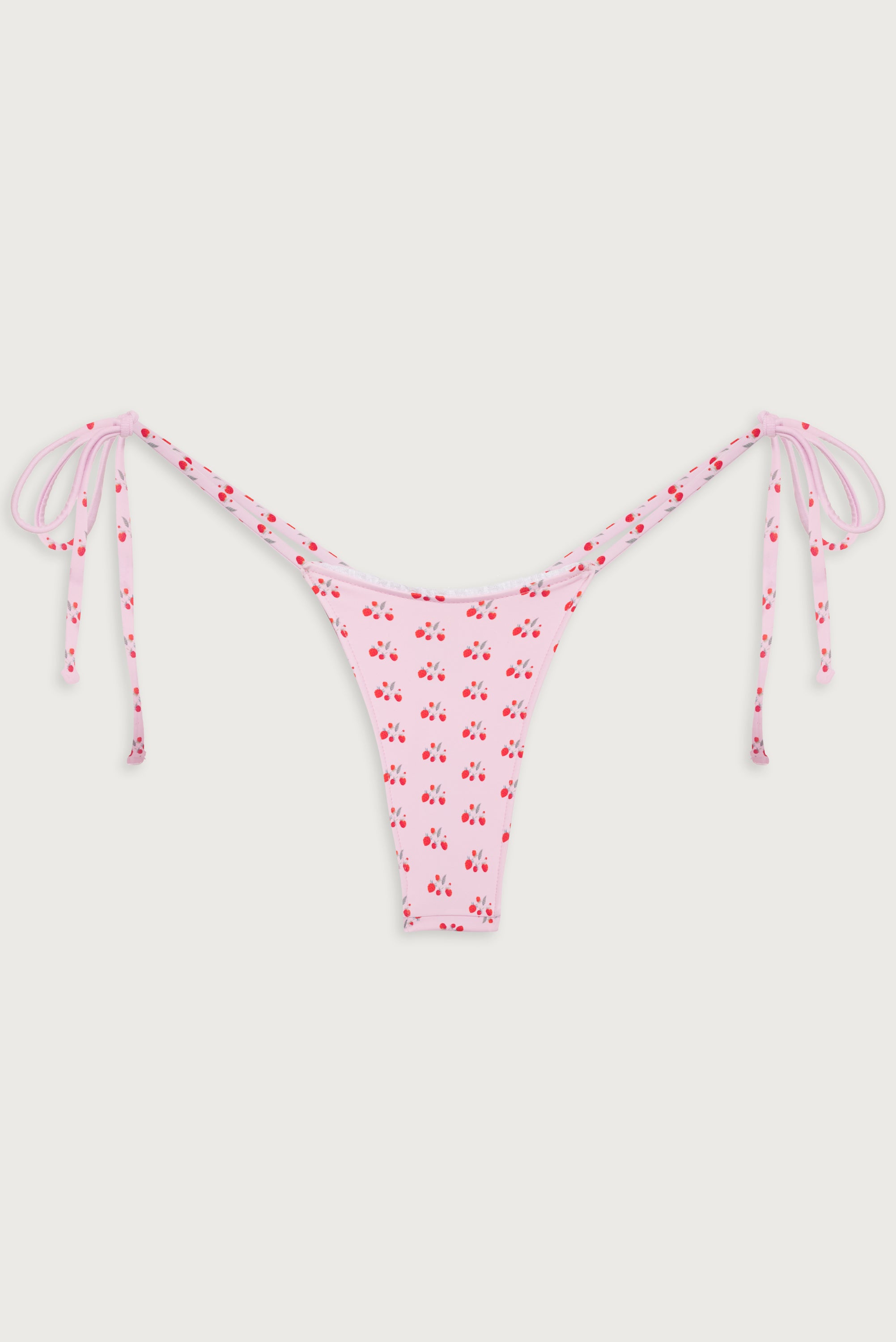 Alternative view of Divine Tie Side Skimpy Bikini Bottom - Baby Berry