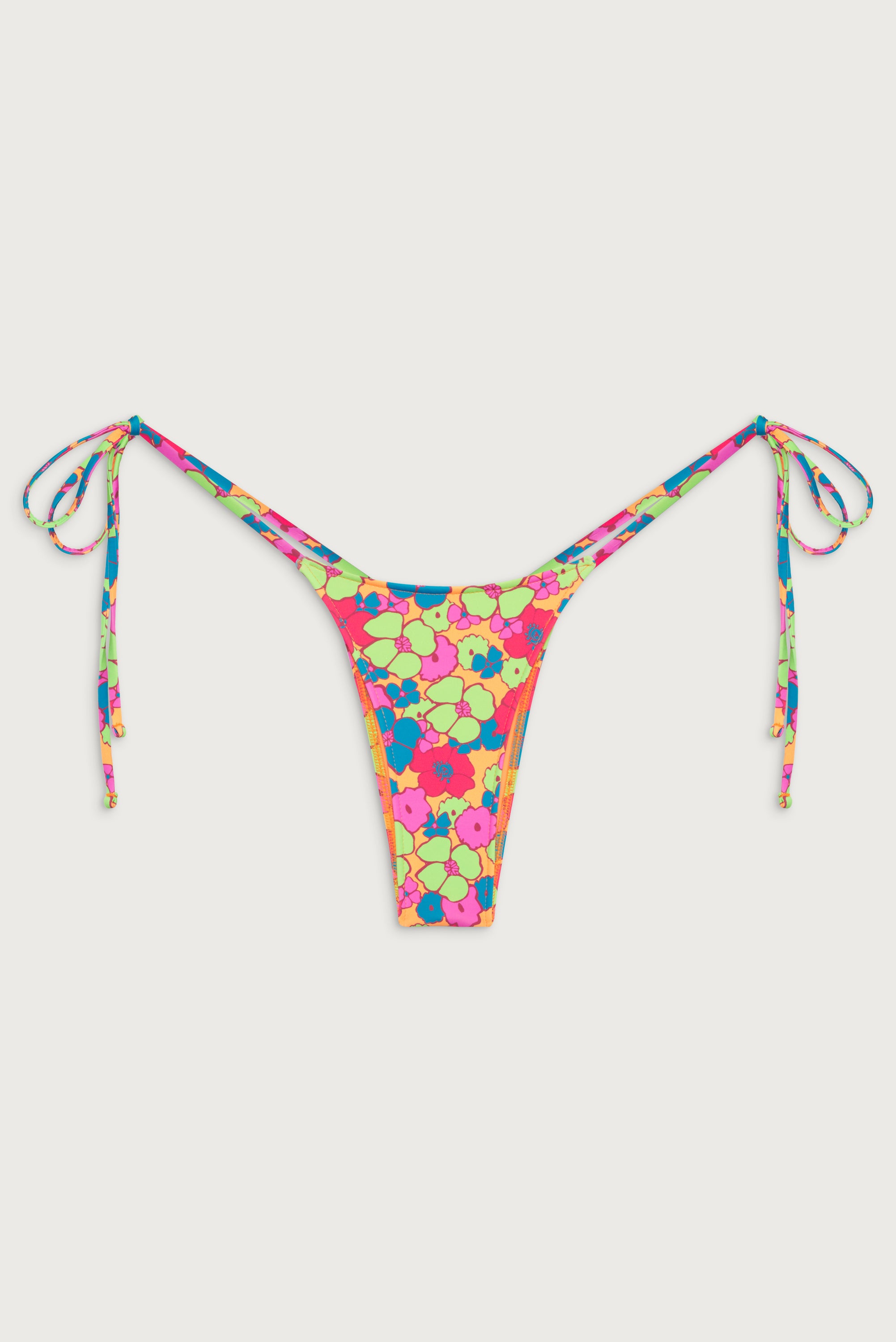 Alternative view of Divine Tie Side Skimpy Bikini Bottom - Groovy