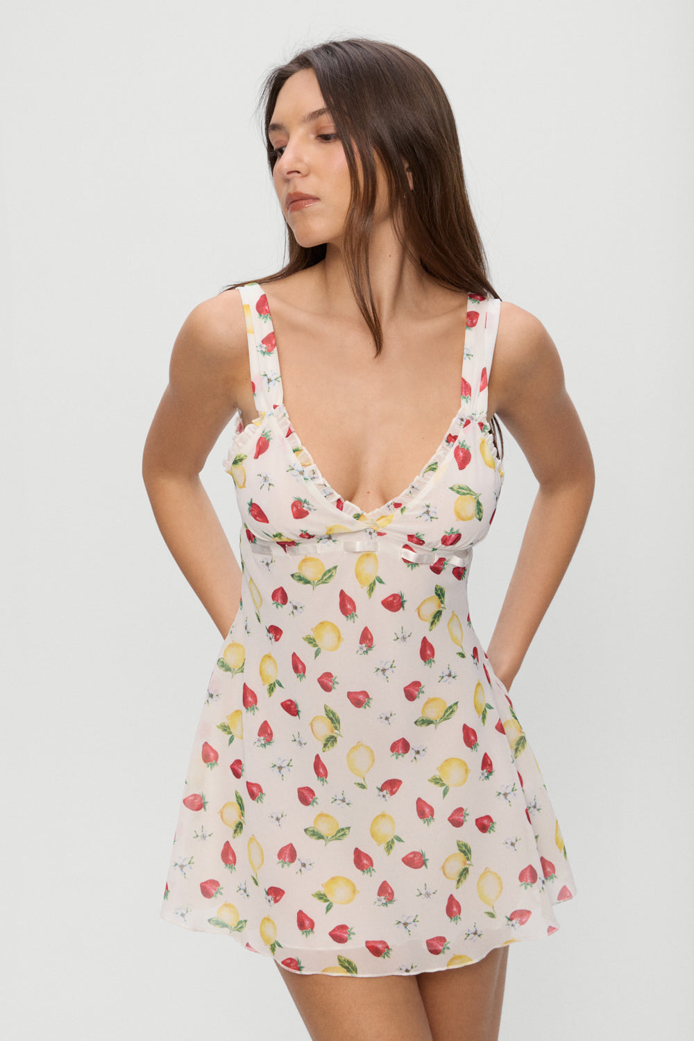 Dreamer Chiffon Mini Dress - Amalfi - Image 6