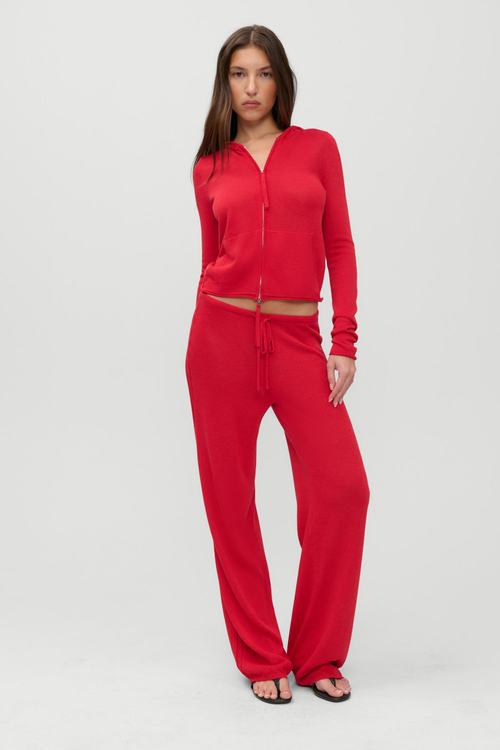 X Jennie Ela Knit Pant - Lip Tint - Image 5