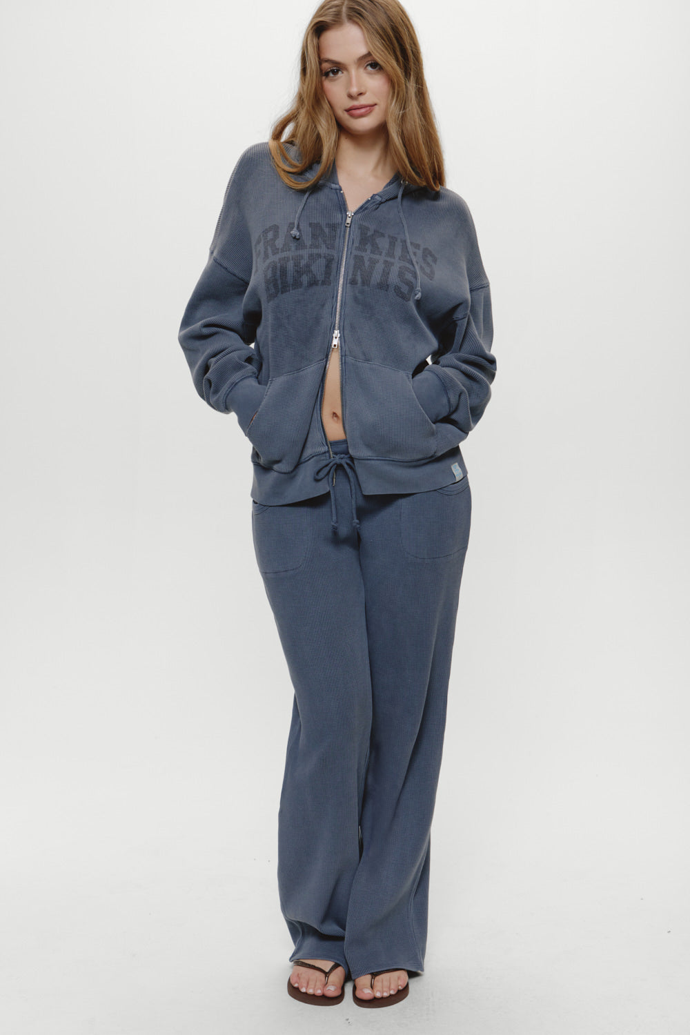 Alternative view of Emma Thermal Pant - Shadow Blue