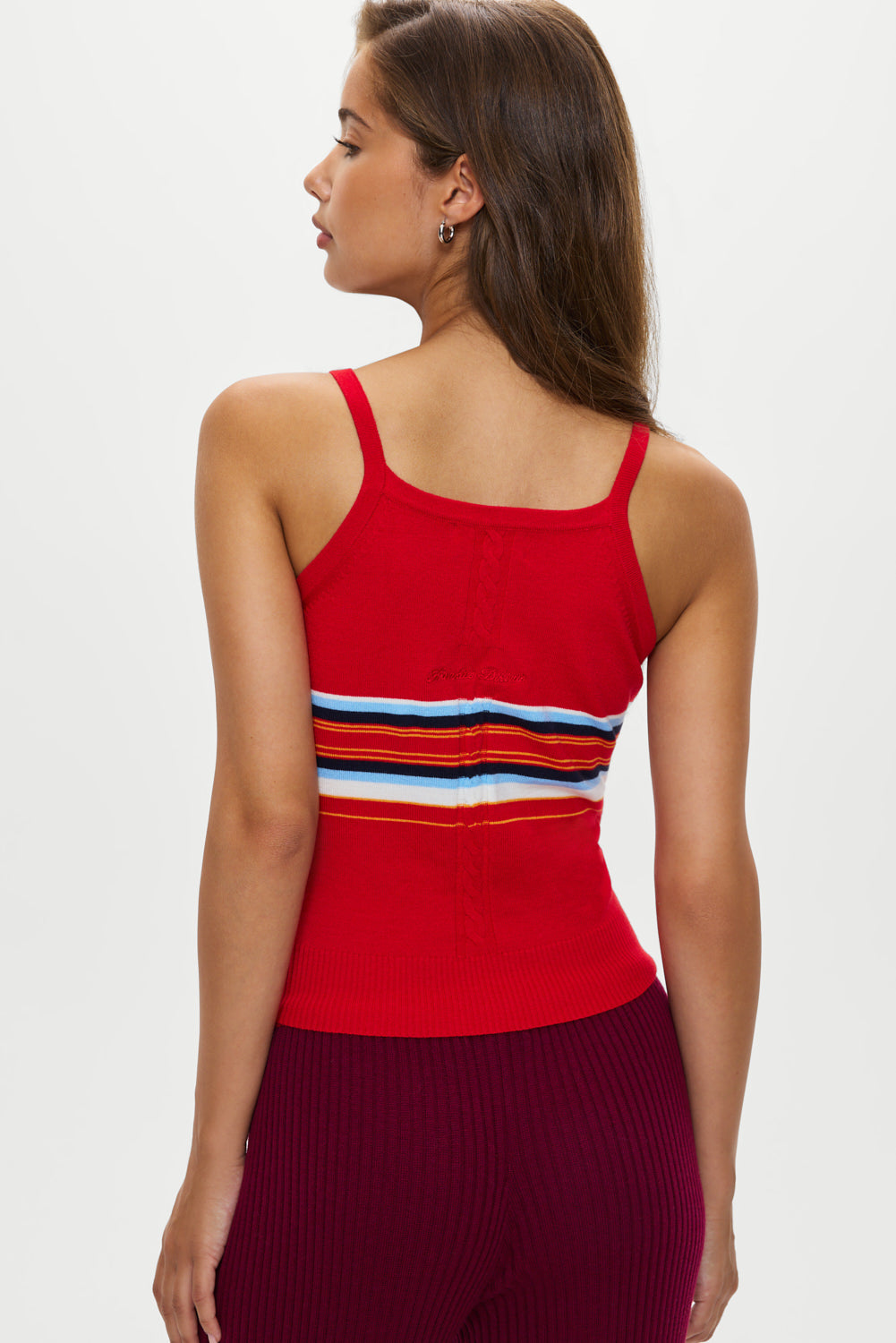 Graham Knit Tank - Ember Stripe - Image 4