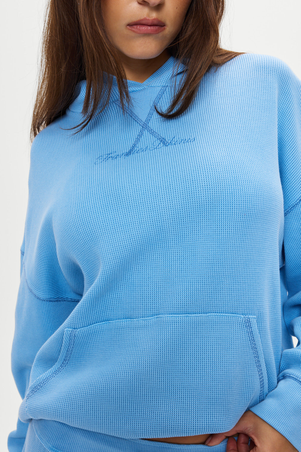 Alternative view of Haven Thermal Hoodie - Lullaby Sky