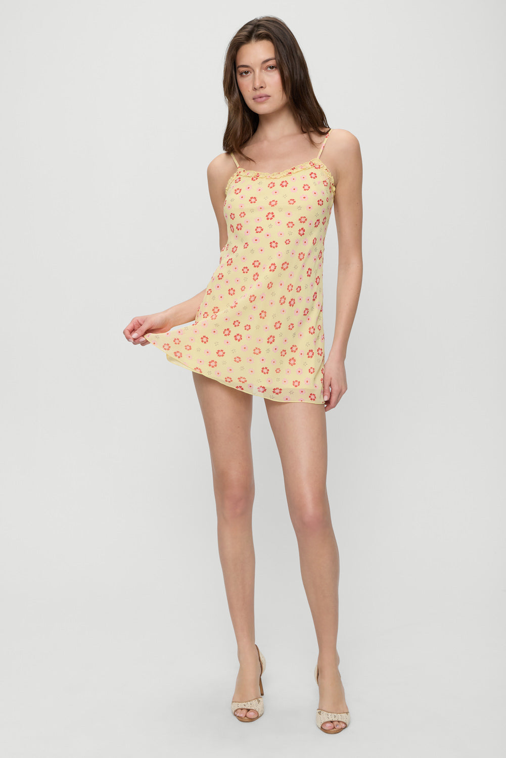 Josie Floral Mini Dress - Sparklers - Image 4