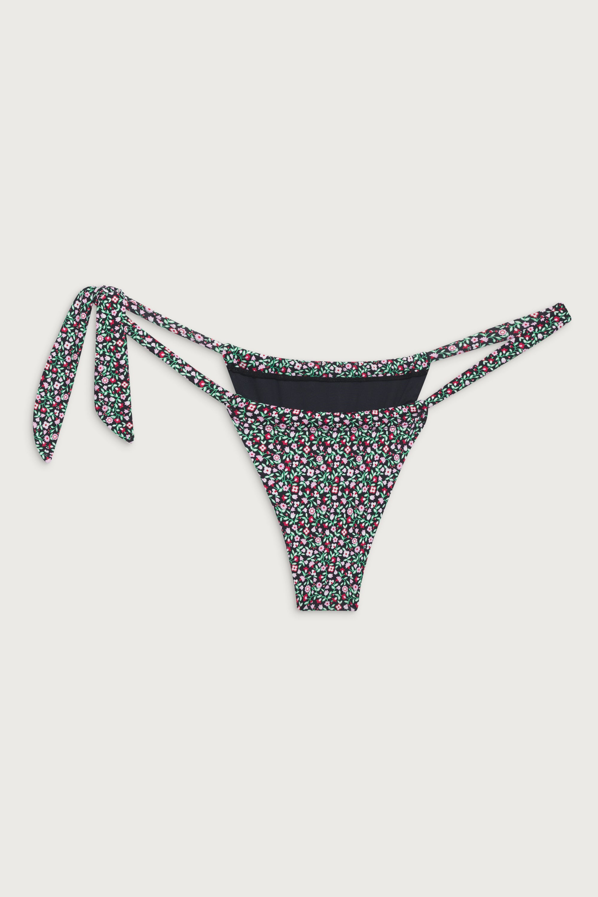 Alternative view of Kealy Tie Side Cheeky Bikini Bottom - Summer Nights