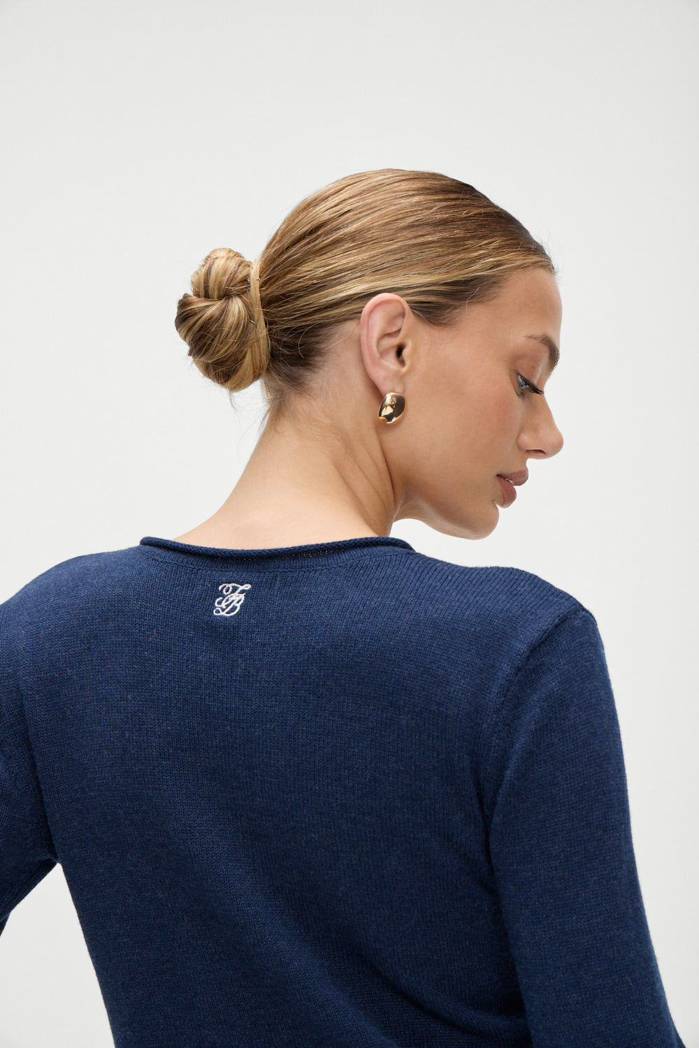 Alternative view of Kennedy Cotton Knit Sweater - Malibu