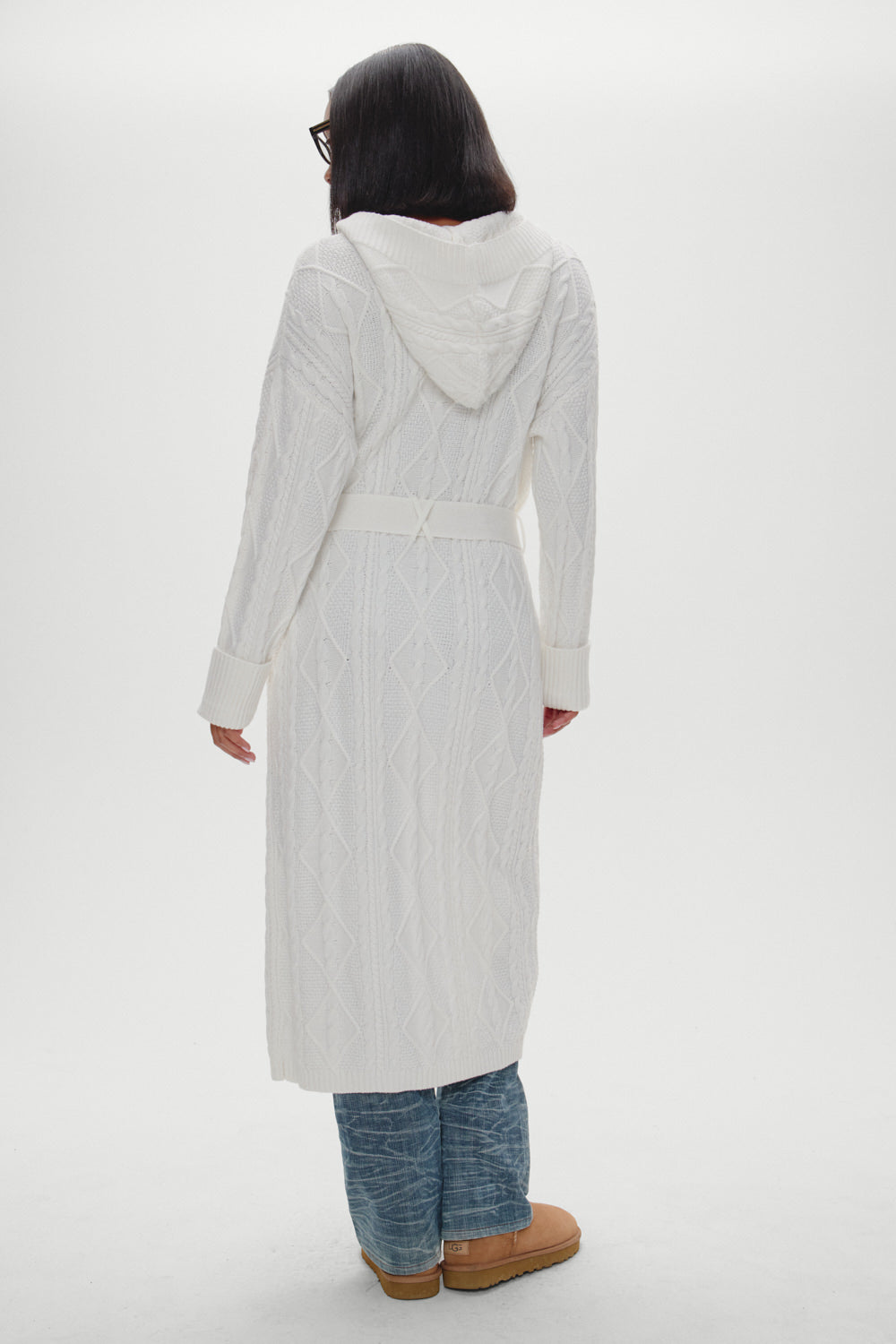 Love Story Duster Cardigan - Cloud White - Image 6