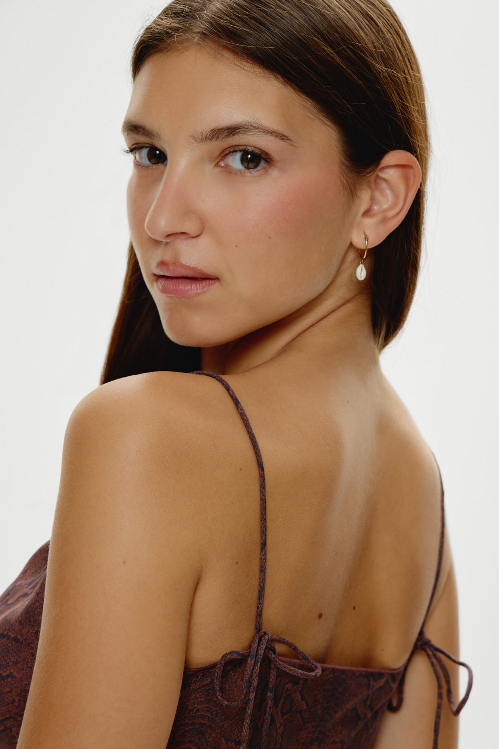 X RéAlisation Par Luz Mini Slip Dress - Python - Image 5