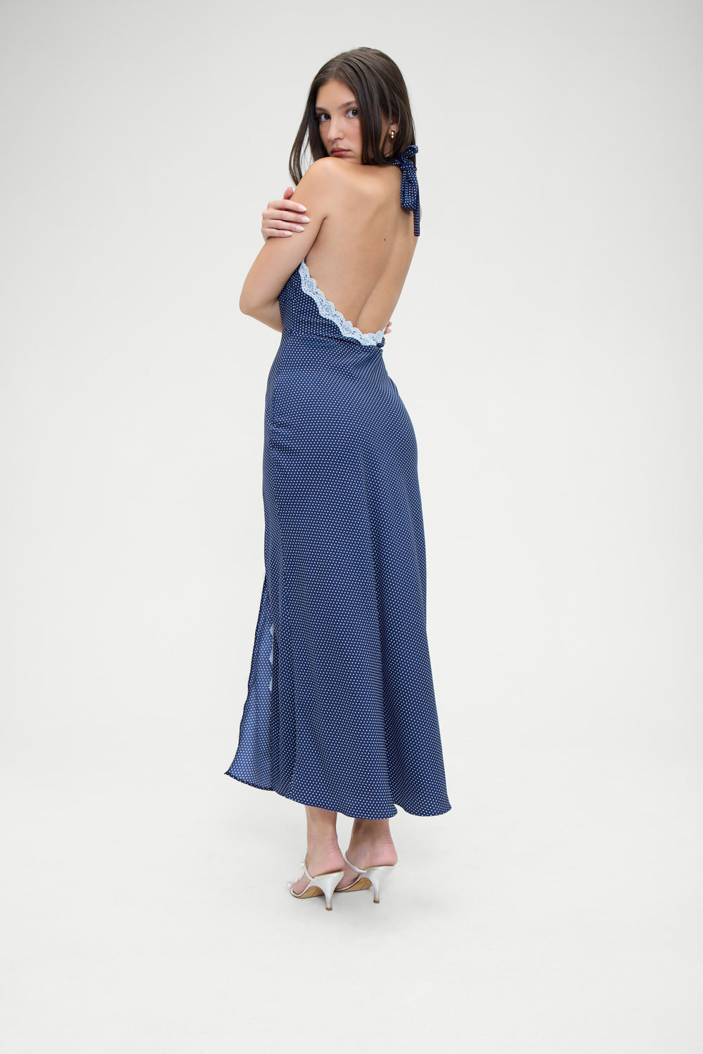 Alternative view of Madeleine Polka Dot Maxi Dress - Dotty