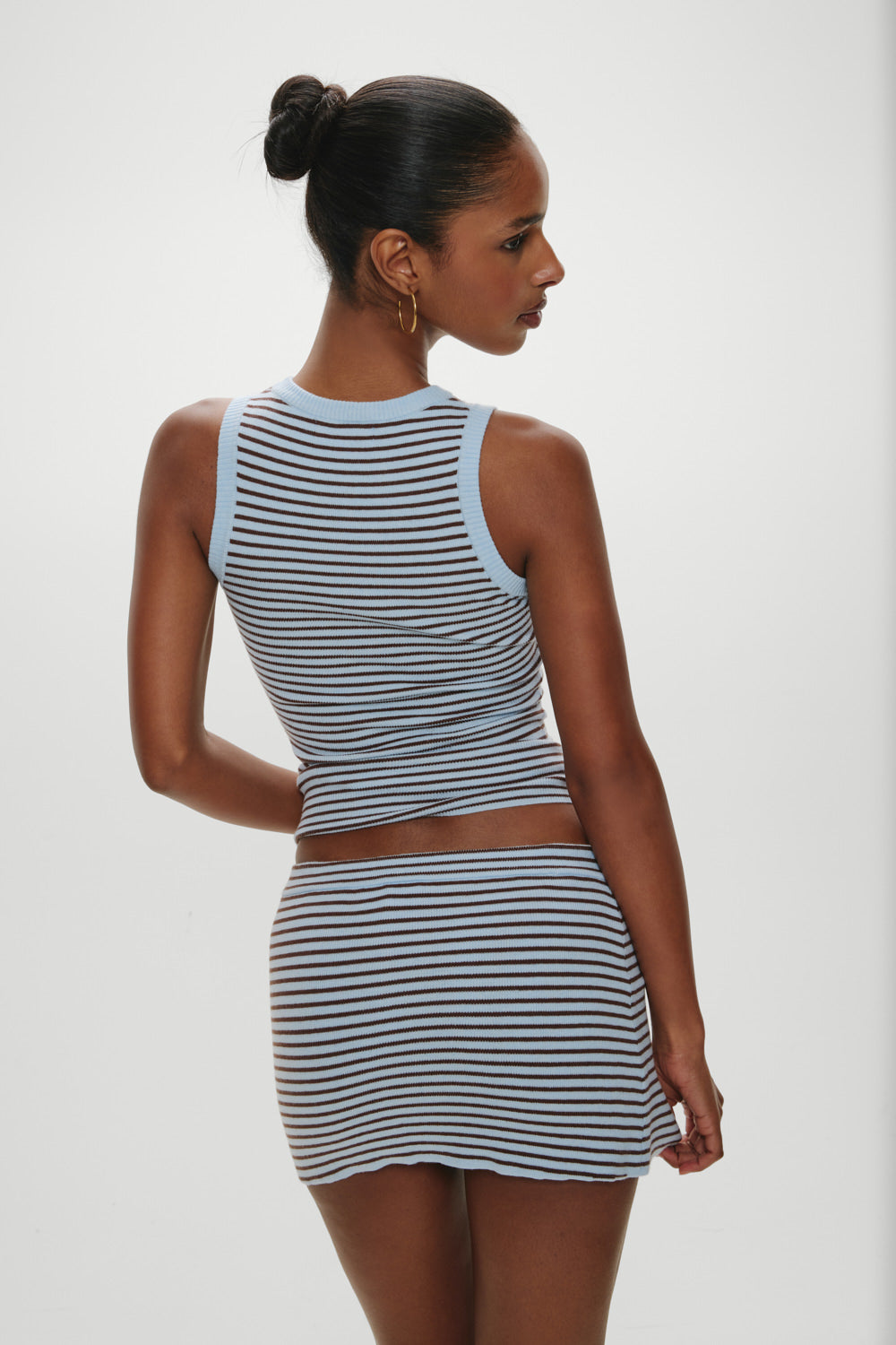 Alternative view of Marialla Mini Skort - Montauk Stripe