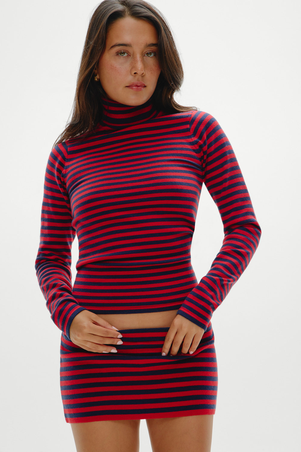 Marialla Mini Skort - Sunday Stripe - Image 4