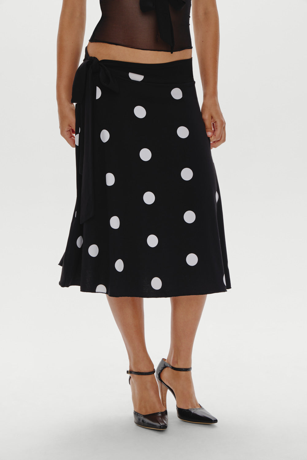 Alternative view of May Midi Skirt - Paris At Midnight