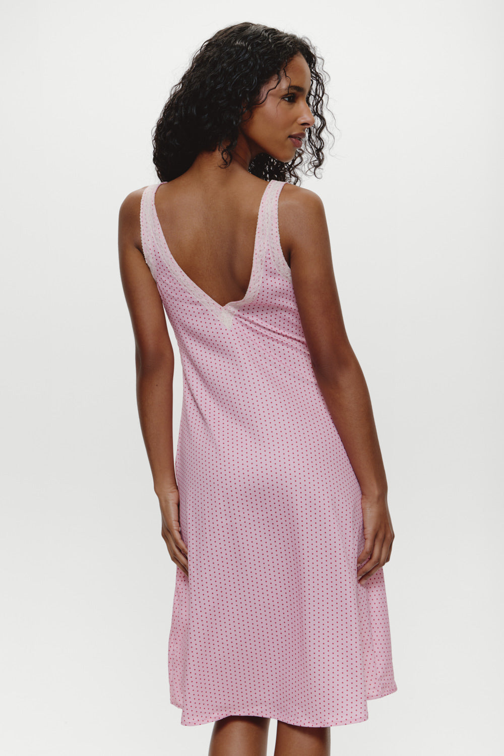 Memory Lane Satin Midi Dress - Love Drop - Image 4