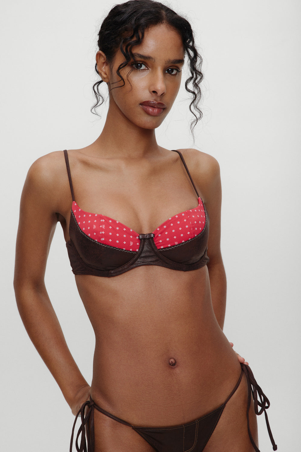 Alternative view of X Bella Hadid Montana Underwire Bikini Top - Lovebug
