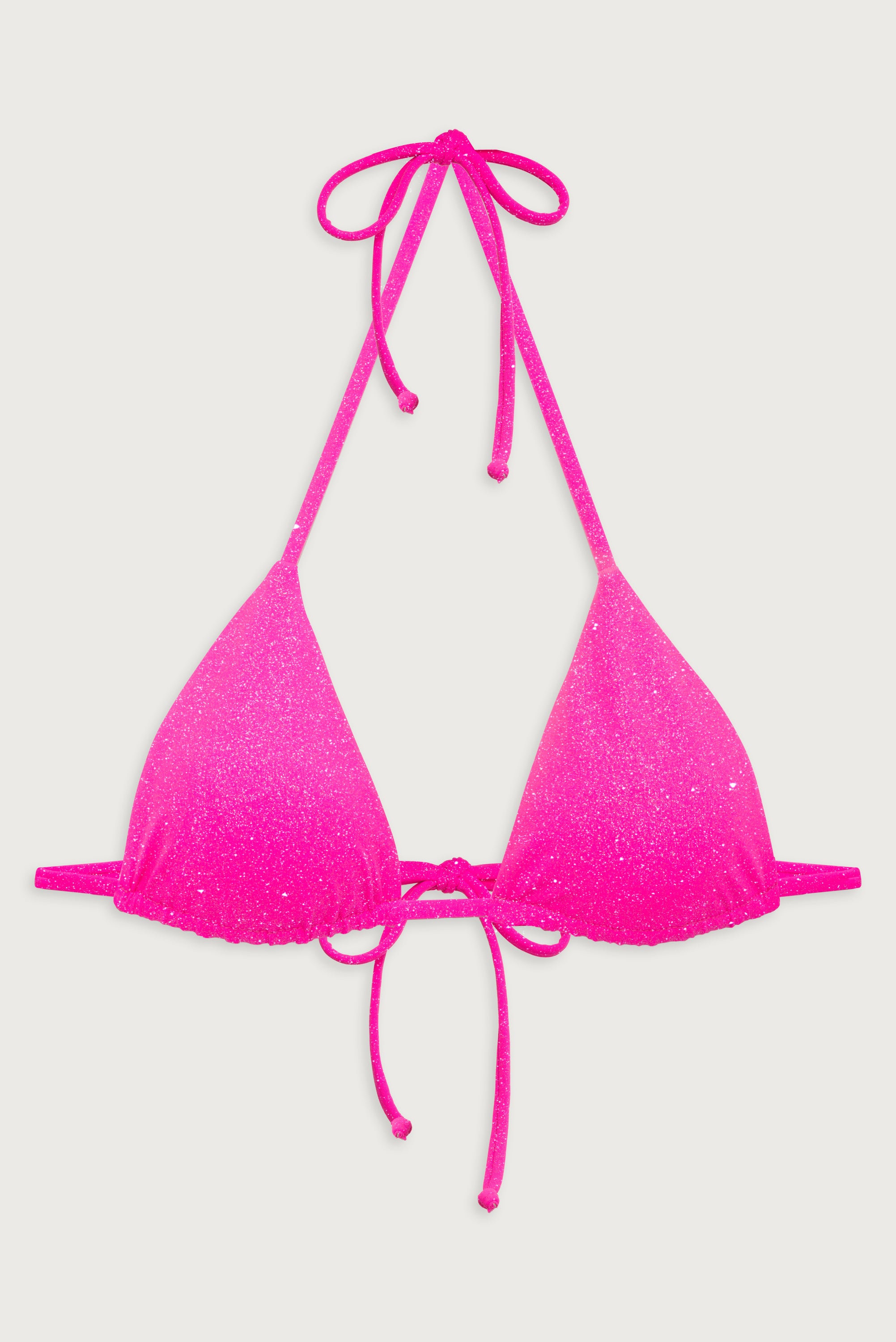 Alternative view of Nick Glitter Triangle Bikini Top - Cosmos