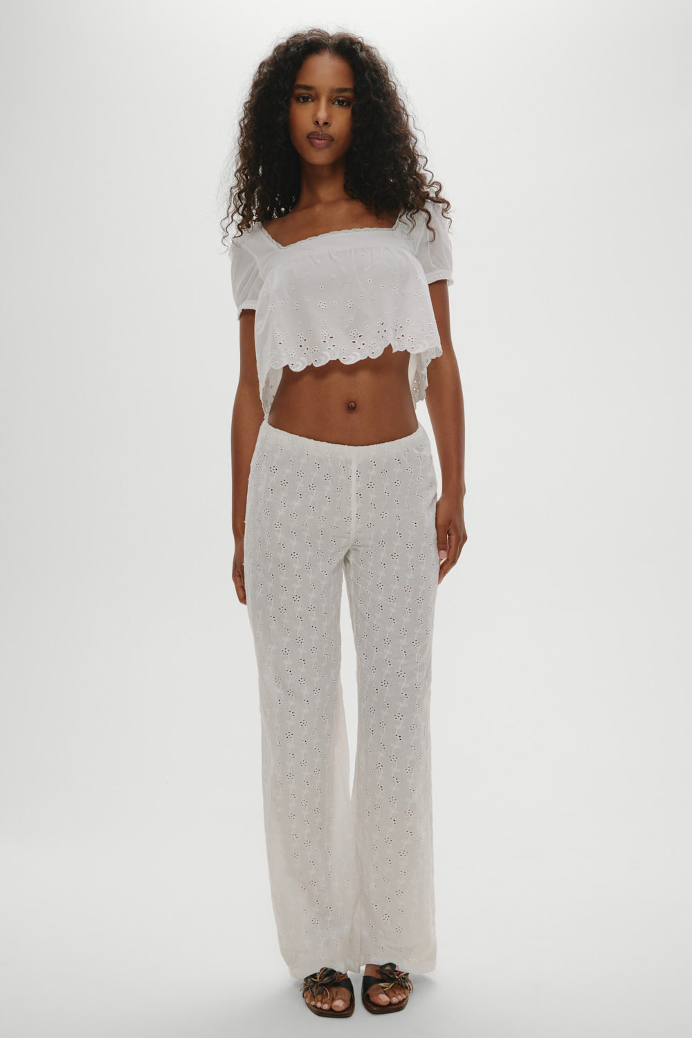 Alternative view of Princess Eyelet Pants - Daisy Eyelet