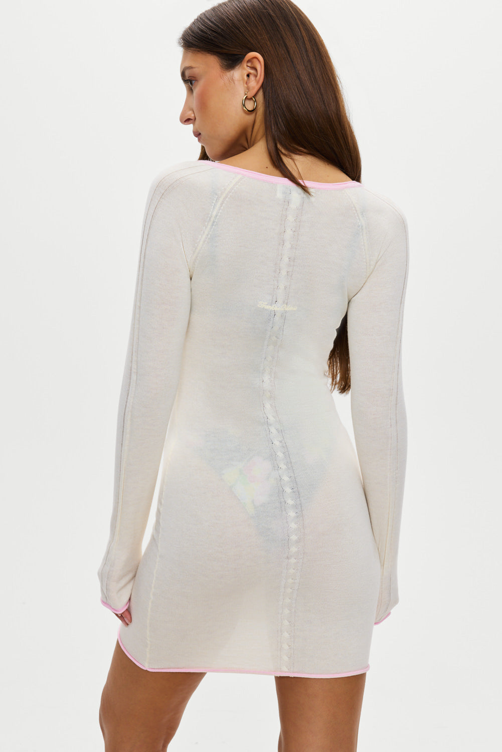 Sunday Best Knit Mini Dress - Pillow - Image 4