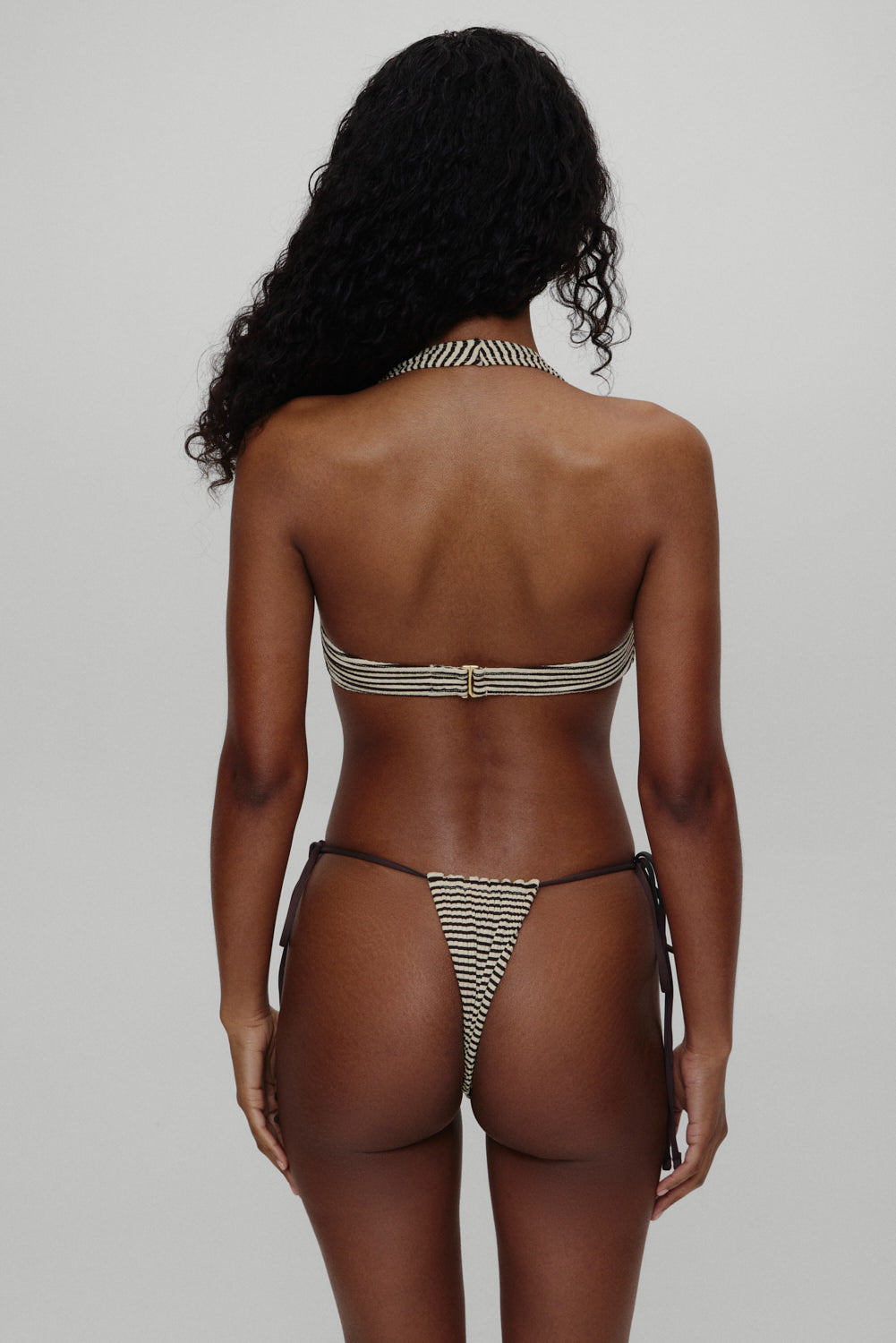 Alternative view of X Bella Hadid Tia String Bikini Bottom - Lasso